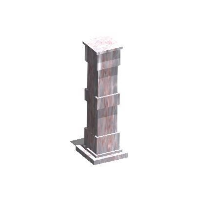 Columna de Marmol 3D