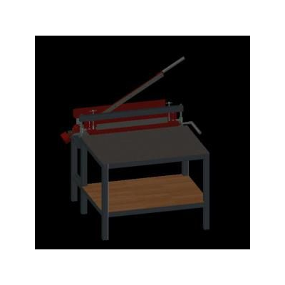 Dobladora y guillotina 3d