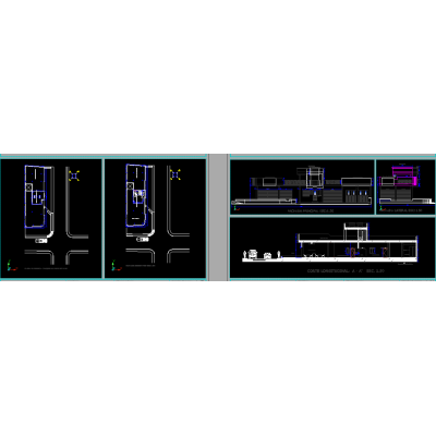 Proyecto de complejo comercial variado