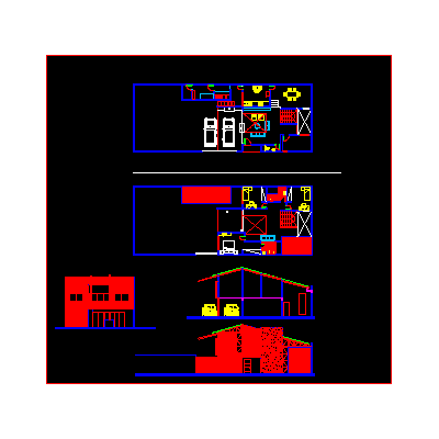 Vivienda dos niveles