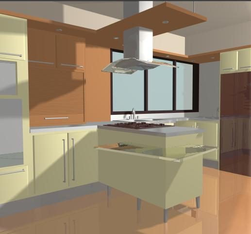 Küche-3D max