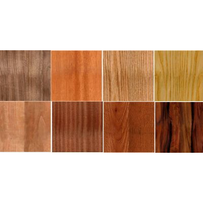 Varietà di texture del legno