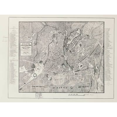 Plano de granada de 1845