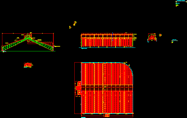 Detail der Metallabdeckung