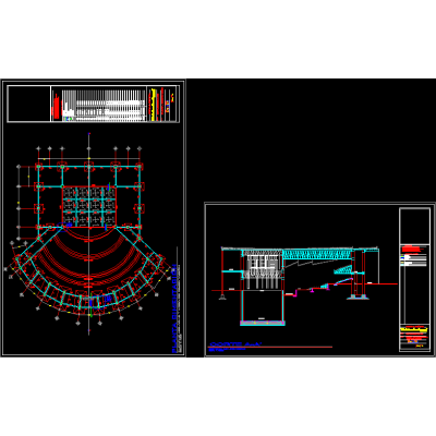 Cimentacion y corte estructural de opera