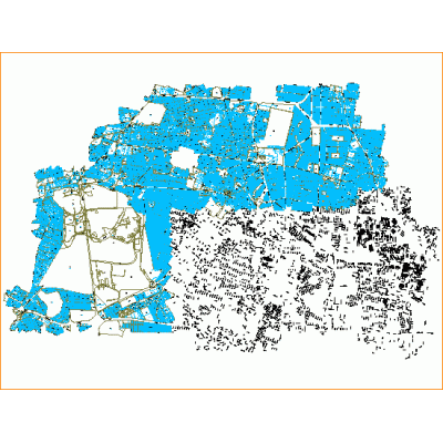 Mapa Catastral de Coyoacan