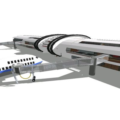 Aeropuerto moderno skp