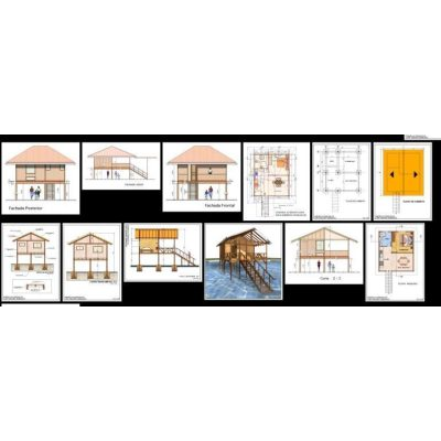 Vivienda para zona inundada bmp