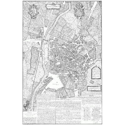 Plano Historico de Valladolid 1738