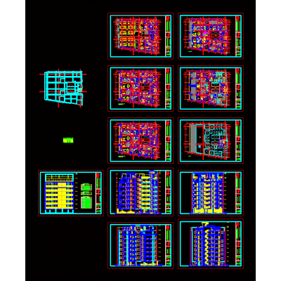 Proyecto Multifamiliar de 8 Niveles