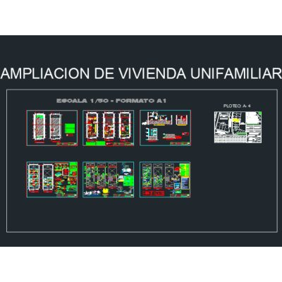 Detalles de viviendas de dos pisos y sistema constructivo