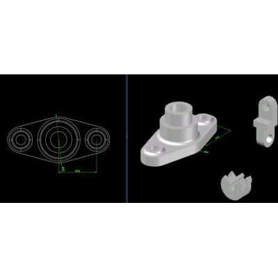 Objeto 3d  - acotacion