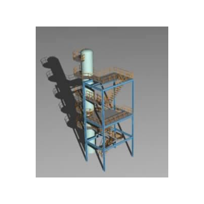 Escalera tecnica 3d
