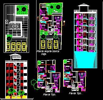 high-rise residential building