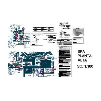 spa electrical plan