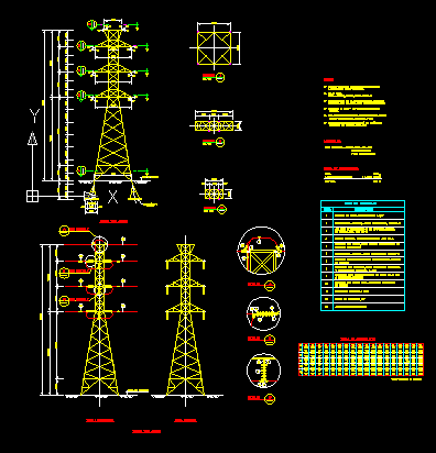 pylônes électriques