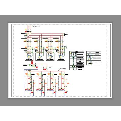Diagram multiwire pumping system