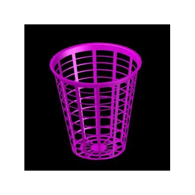 Canasta de Estructura Geometrica 3D