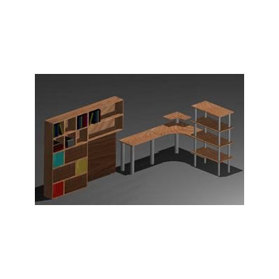 3d study furniture