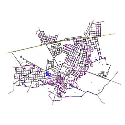 Plano Urbanistico de ebano, San Luis Potosi