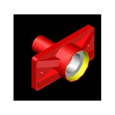 Anclaje encofrado 3d