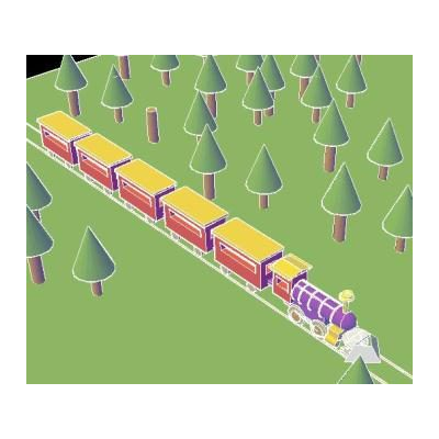 Tren a vapor