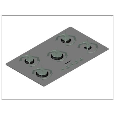 Cooktop brastemp - 5 bocas