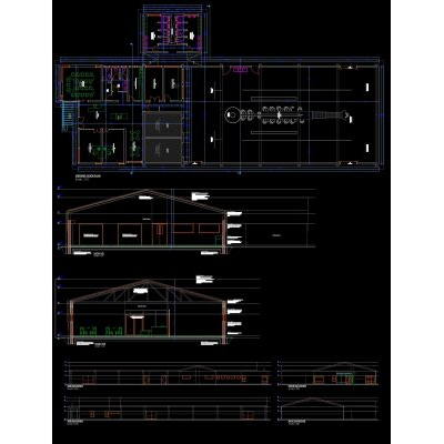 Magazzino industriale con uffici