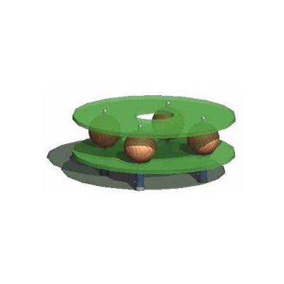 Two-Tier Circular Coffee Table