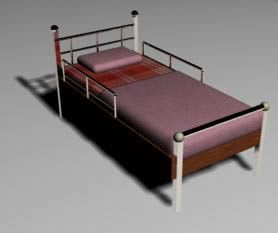 3d hospital bed