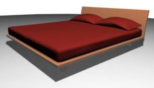cama de casal 3D