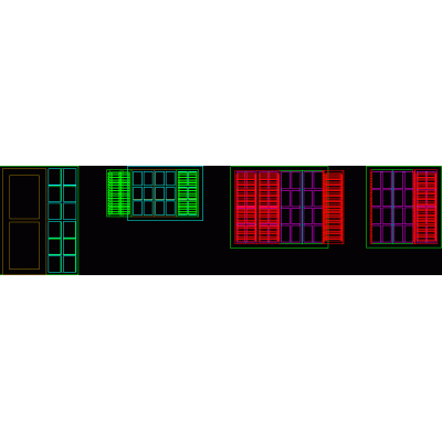 Puerta y ventanas 3d