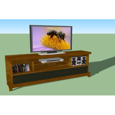 Mueble para televisor 3d