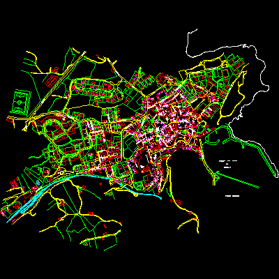 mappa urbana di candas