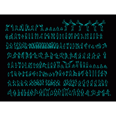 Siluetas  ninos