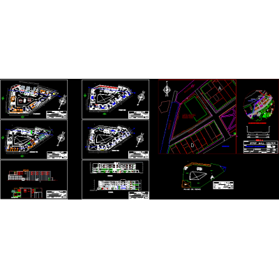 Center strip mall