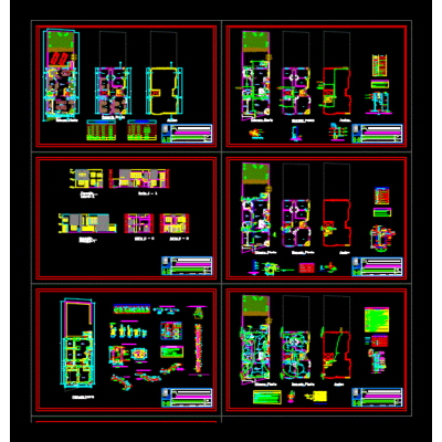 Planos de Centro Comunitario Moderno