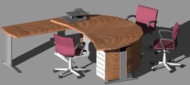 mesa de trabalho 3d