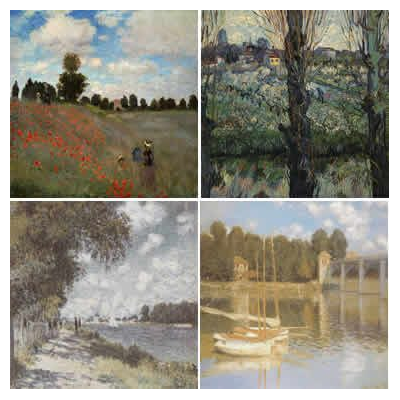 Paisajes Impresionistas de Monet