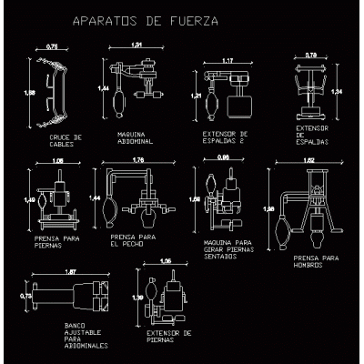 Aparatos gym