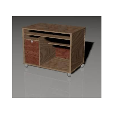 Mueble con ruedas 3d