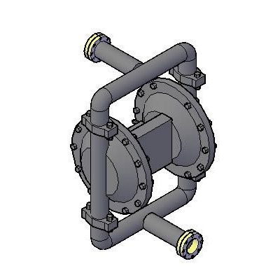 bombe à déplacement positif 3d