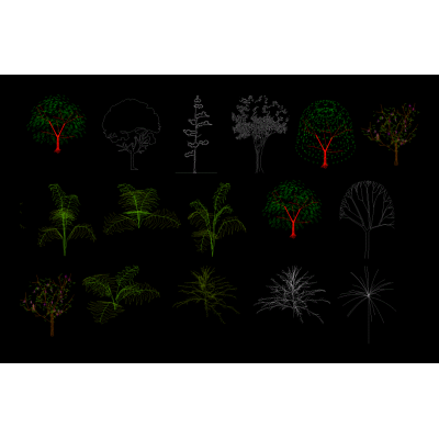 3d vegetation