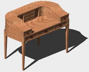 3D-Schreibtisch