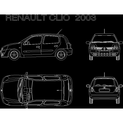 Renault Clio 2D