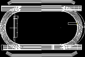 8 lane track layout