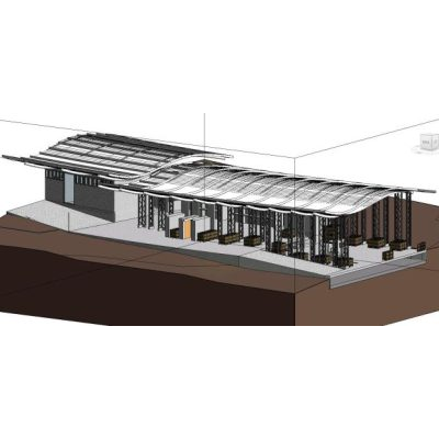 Edificio productivo packing rvt