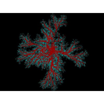 Arbol Frondoso en 3D