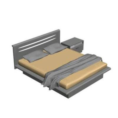 Cama dos plazas