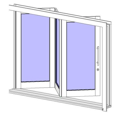 Puerta plegable